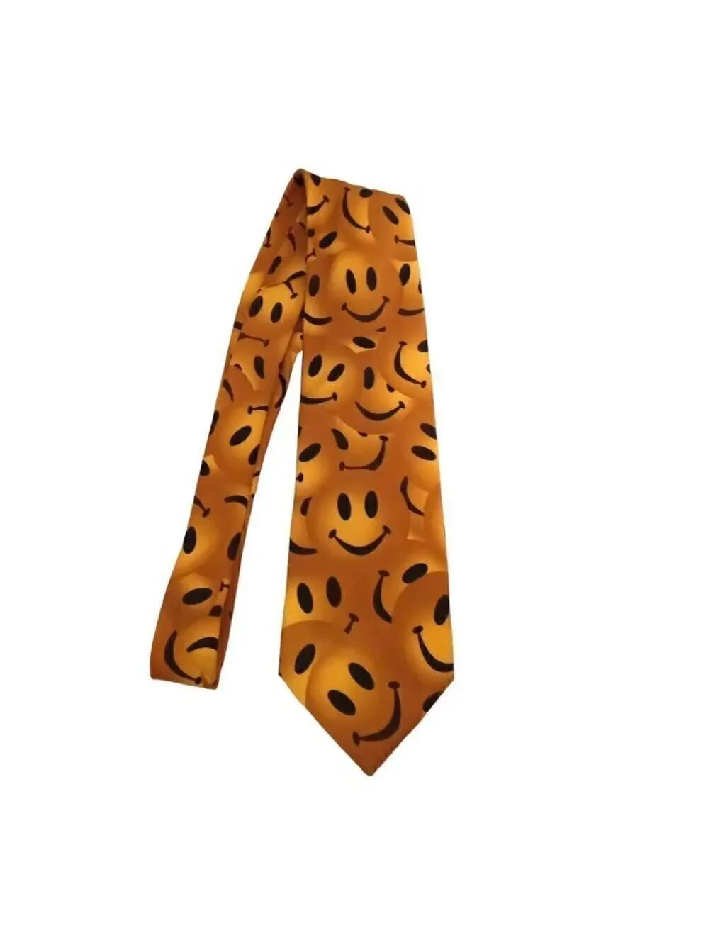 Ralph Marlin Traditional Width Just Smiley Polyester Tie